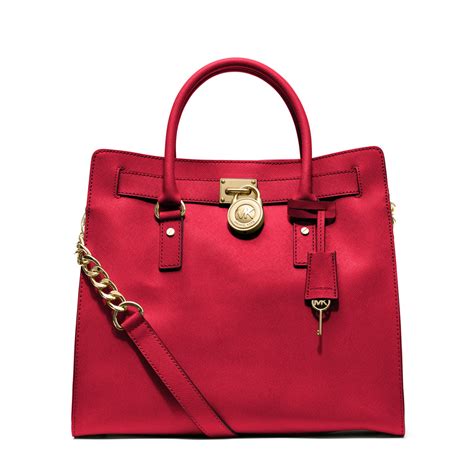 michael kors hamilton saffiano leder|Michael Kors Hamilton tote bag.